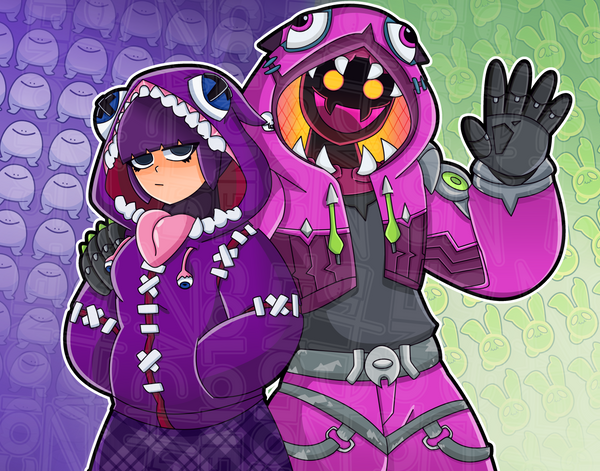 Hoodie & The Voidwalker- Art Print