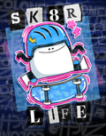 SK8R LIFE Giuseppe - Art Print