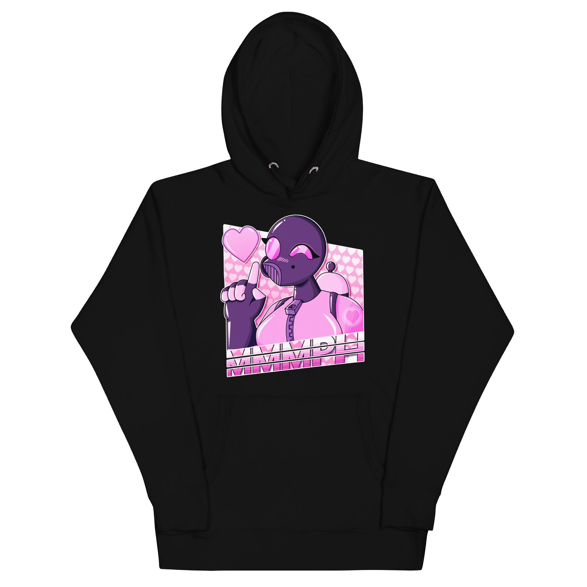 PINK Fempyro - Premium Hoodie (Black)