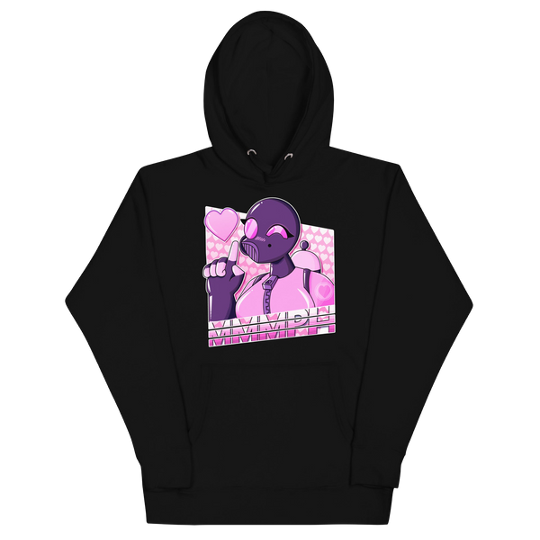 PINK Fempyro - Premium Hoodie (Black)