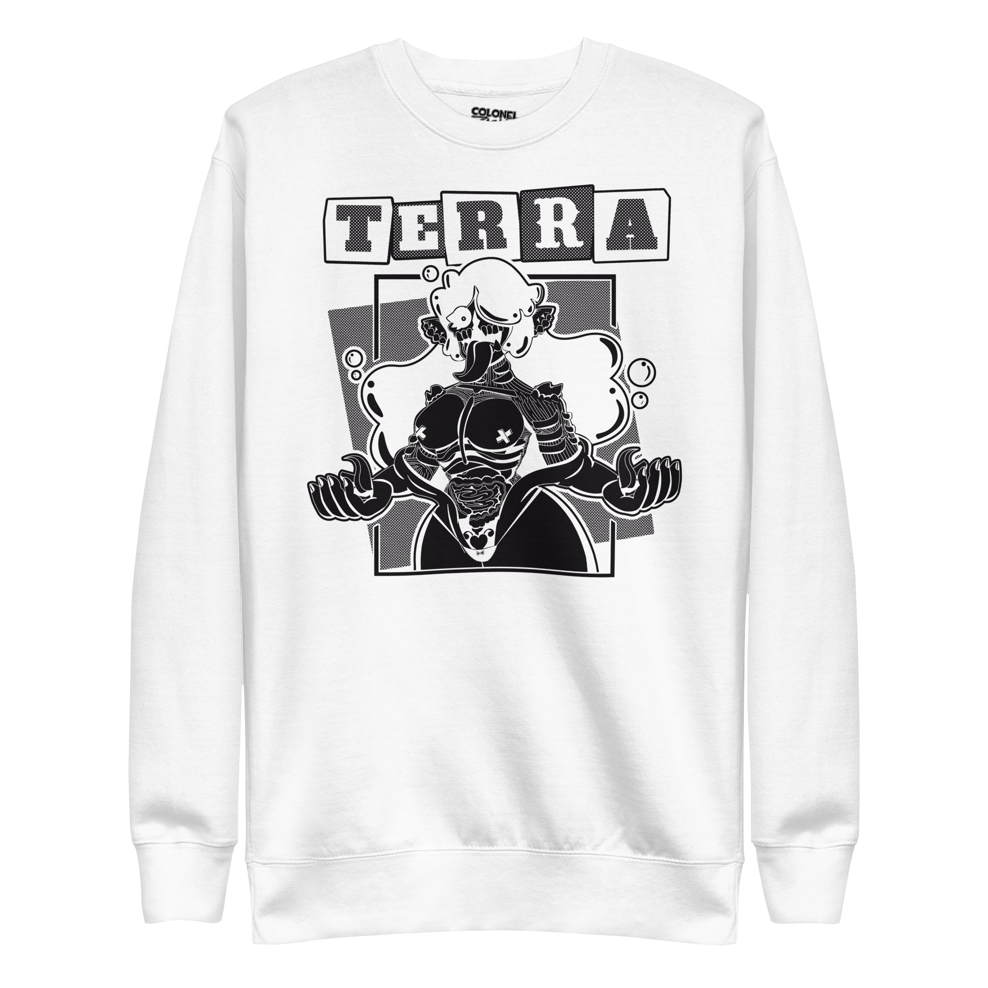 TERRA - Premium Sweatshirt (White)